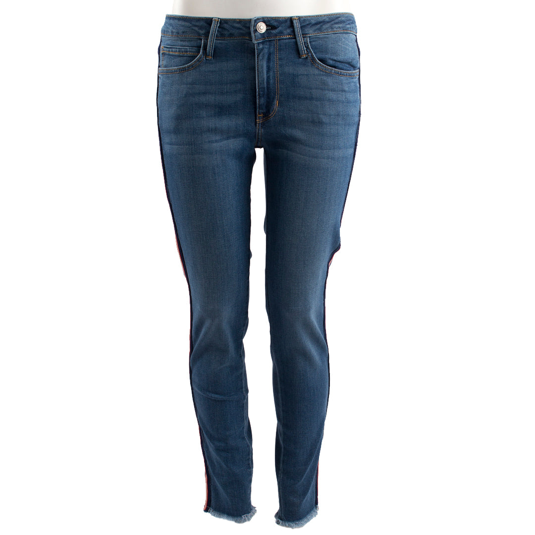 Medium Rise Skinny with Side Stripe - Denny's