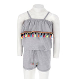 Romper with Neon Tassels - Denny's