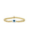 Evil Eye Glass Bead Stretch Bracelet - Denny's