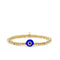 Evil Eye Glass Bead Stretch Bracelet - Denny's