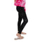 Brushed Legging with Black Glitter Stars - Denny's