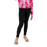 Brushed Legging with Black Glitter Stars - Denny's