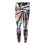 Multi Tie Dye Black Spider Legging - Denny's