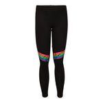 Rainbow Stripe Knee Legging - Denny's