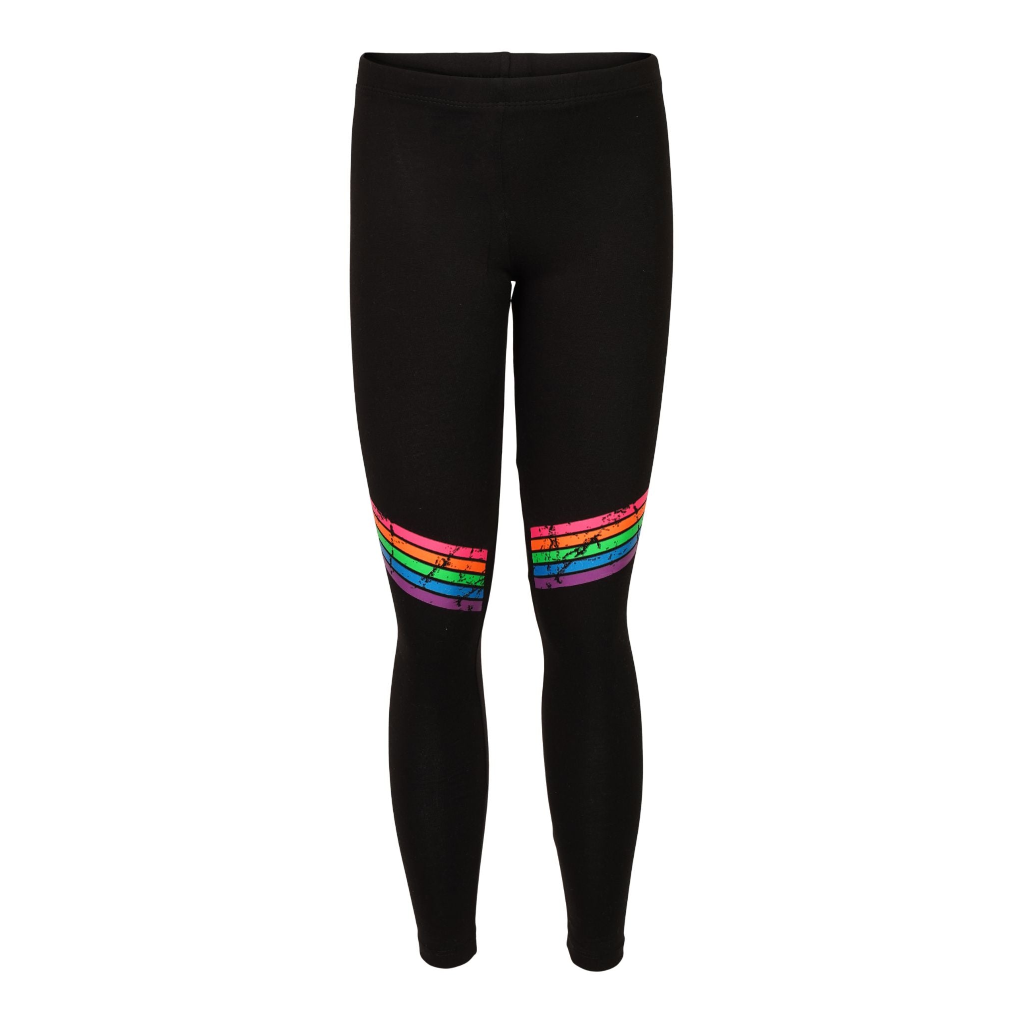Rainbow Stripe Knee Legging - Denny's