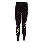 Silver Splat & Bolt Legging - Denny's