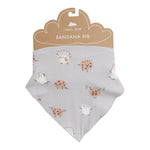 Cookies and Milk Bandana Bib - Denny's