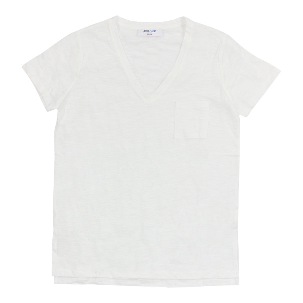 Short Sleeve Basic V Neck - Denny's