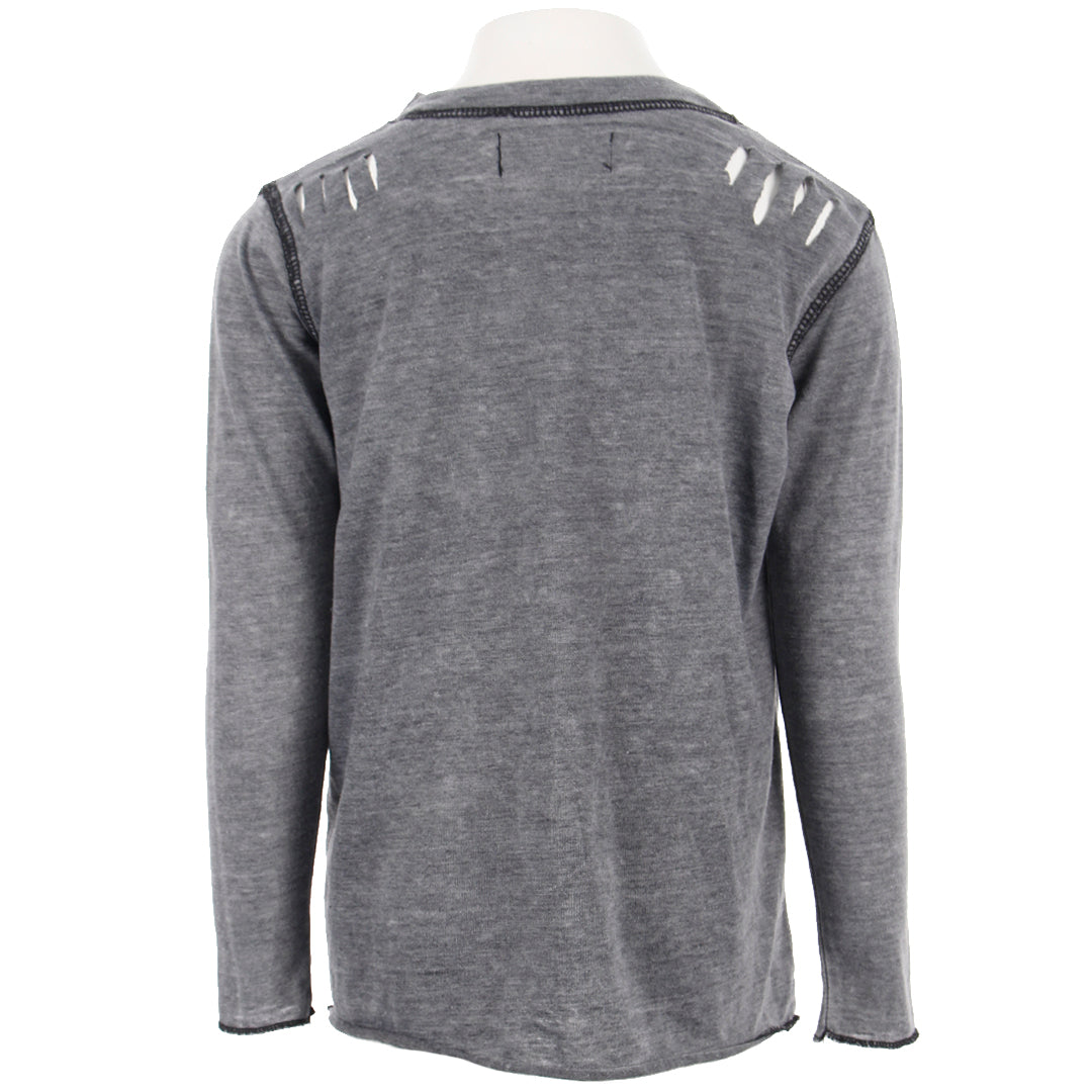 Long Sleeve Top Cut Outs with Neon Stars - Denny's