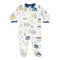 Blue Camping Footie - Denny's
