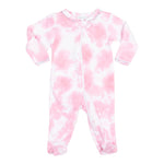 Pink Tie Dye Footie - Denny's