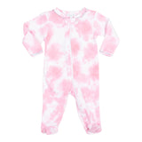Pink Tie Dye Footie - Denny's