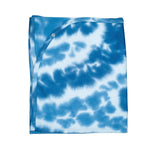 Dark Blu Tie Dye Blanket - Denny's