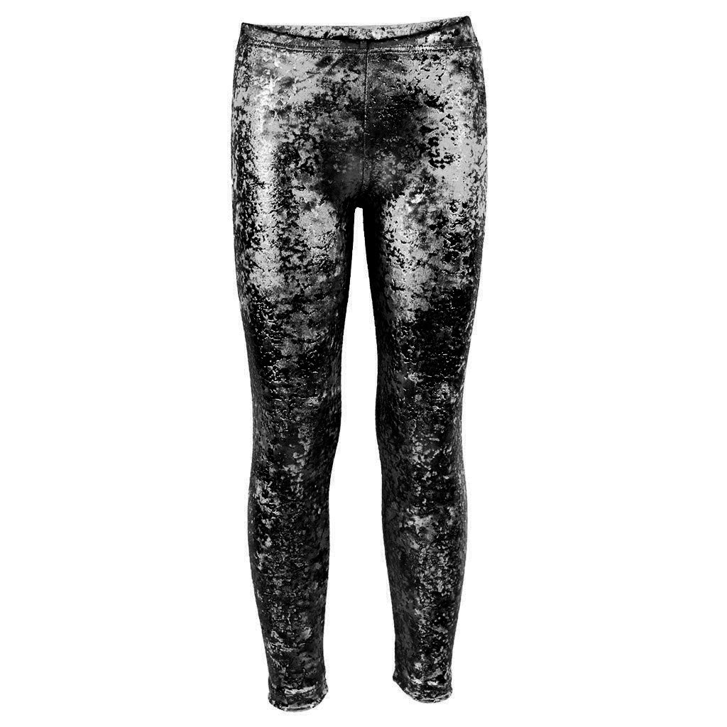 Silver Velvet Legging - Denny's