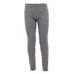 Heathered Legging with Silver/Black Sports Stripe - Denny's