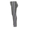 Heathered Legging with Silver/Black Sports Stripe - Denny's
