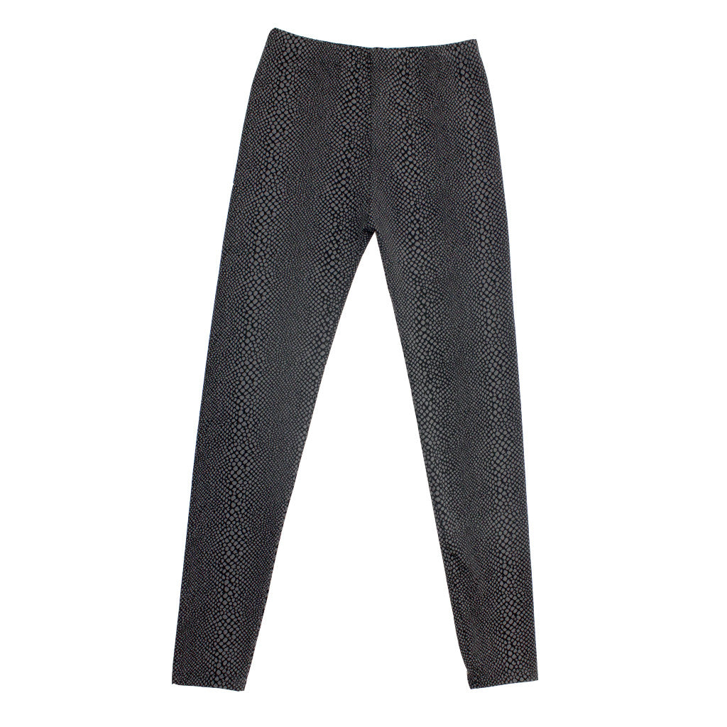 Black Grey Snake Legging - Denny's