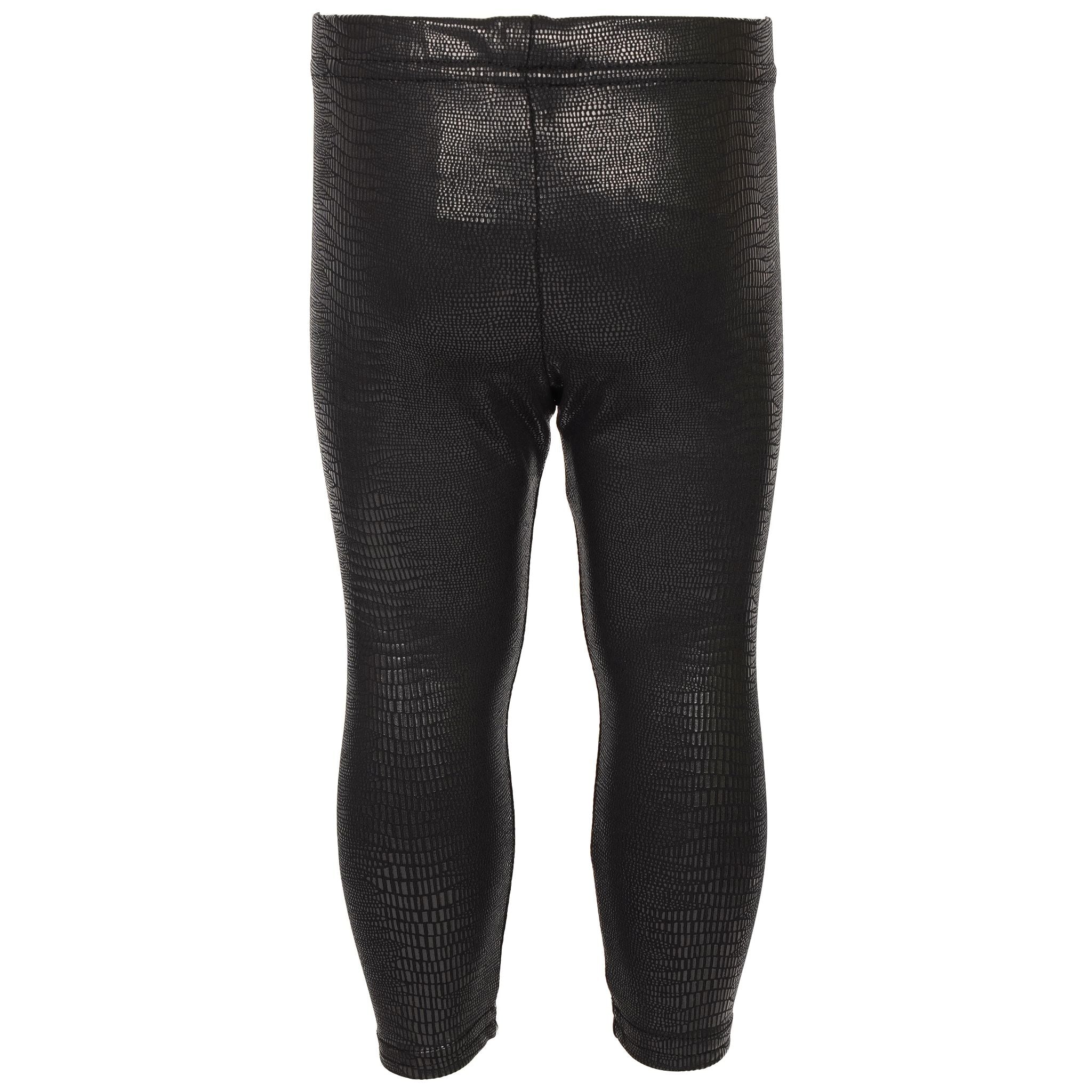 Black Legging with Soft Snake Print - Denny's