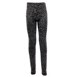 Soft Grey/Black Leopard Legging - Denny's