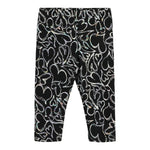 Metallic Heart Legging - Denny's