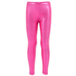 Hot Pink Lame Legging - Denny's