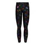 Multi Color Peace Sign Legging - Denny's