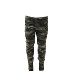 Green Distressed Camo Legging - Denny's
