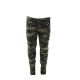 Green Distressed Camo Legging - Denny's