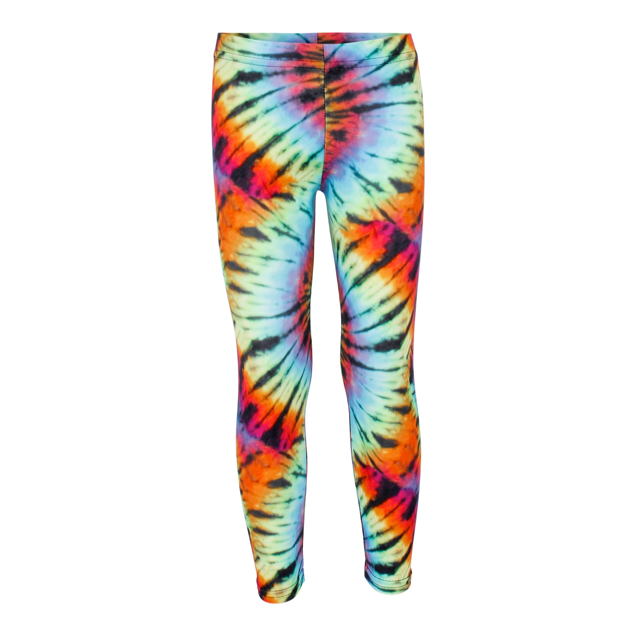 Primary Black Tie Dye Legging - Denny's