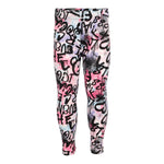Pink & Purple Grafitti Legging - Denny's