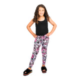 Pink & Purple Grafitti Legging - Denny's