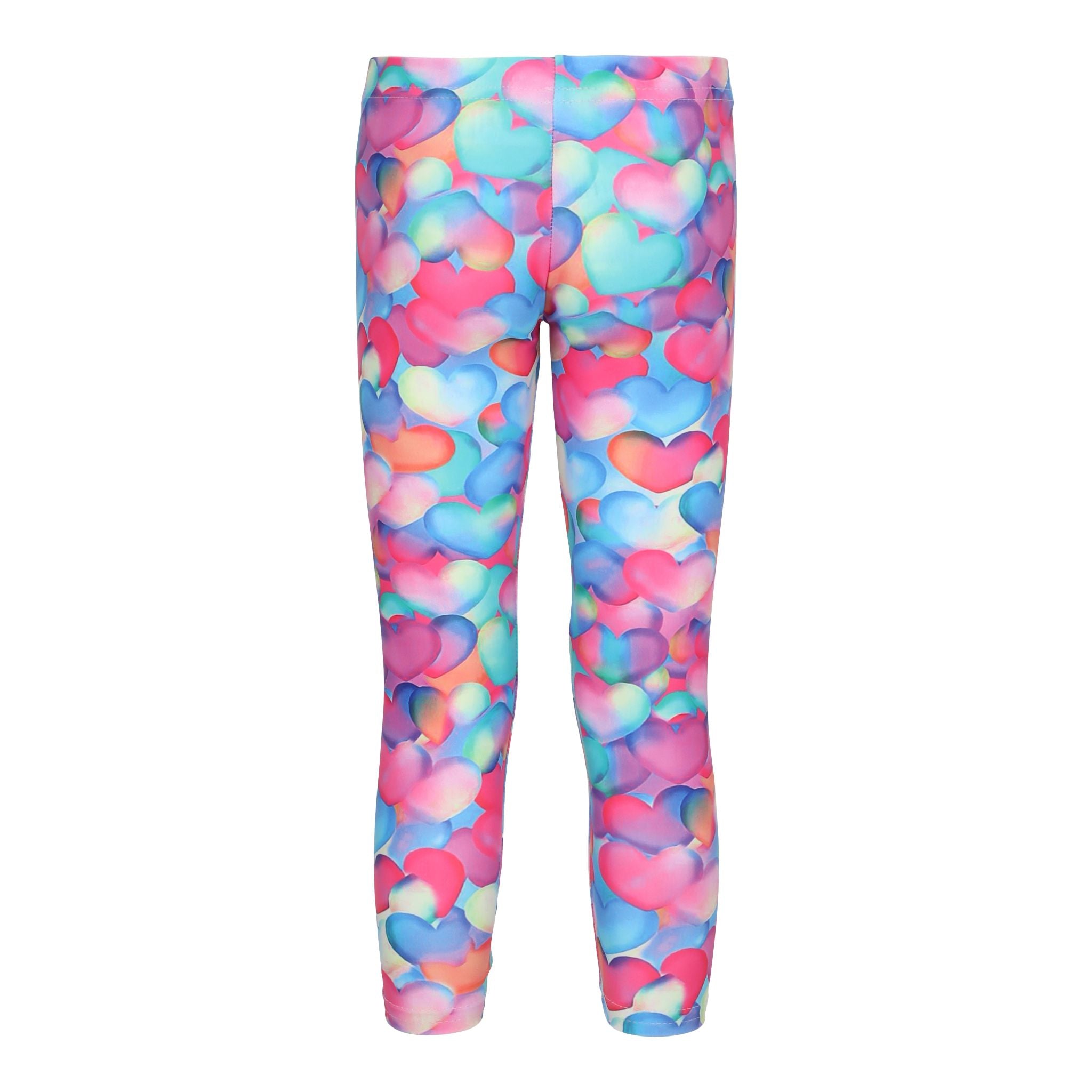 All Over Pastel Hearts Legging - Denny's