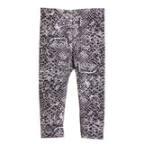 Black & White Snake Jacquard Legging - Denny's