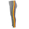 Black and White Legging with Rainbow Stripe - Denny's