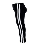 Legging with White/Black Stripe - Denny's