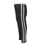 Black Camo Sparkle Legging with Silver Black Silver Stripe - Denny's