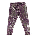 Purple Guilded Velvet Legging - Denny's