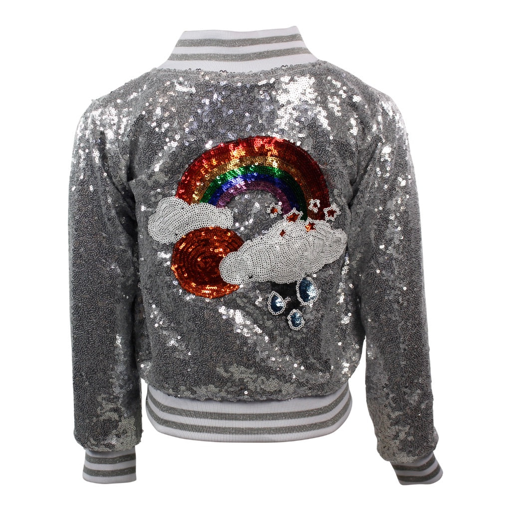 Sequin Jacket with Rainbow - Denny's