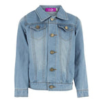Denim Jacket with Sequin Lips - Denny's
