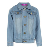 Denim Jacket with Sequin Lips - Denny's