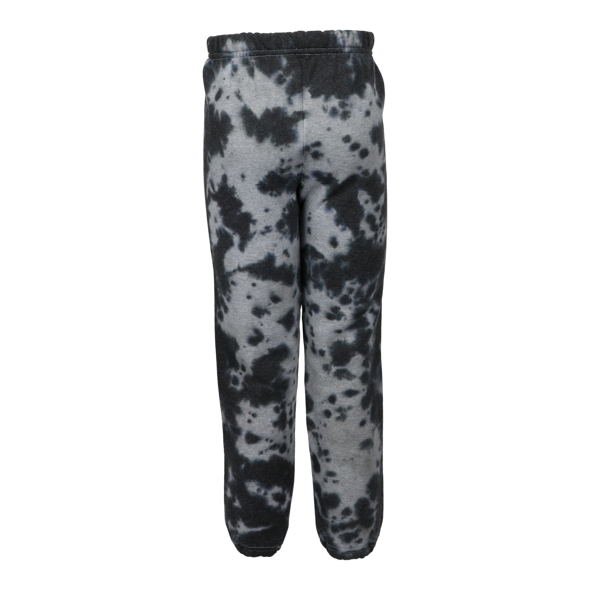 Black Crush Tie Dye Cuts Jogger - Denny's