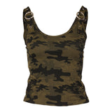 Silver Hardware Camo Tank - Denny's