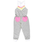 Heart Pocket Terry Jumpsuit - Denny's