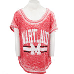 Burn Out Cap Sleeve with Maryland - Denny's