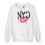 Drippy NYC Lips Hooded Sweatshirt - Denny's
