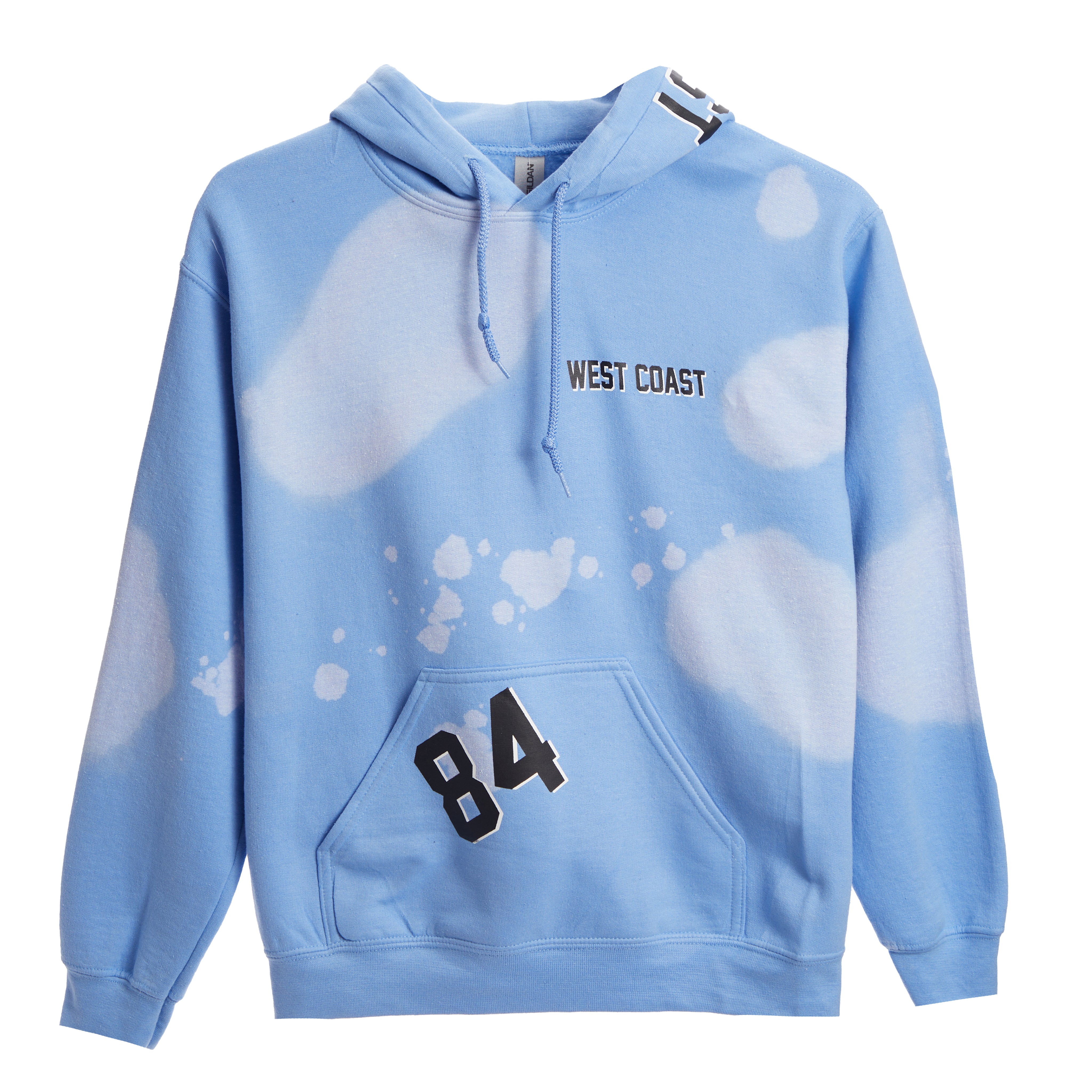 West Coast Bleached Hoodie - Denny's
