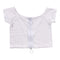 Chunky Zipper Ribbed Crop Top - Denny's