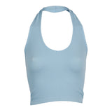Ribbed Halter Top - Denny's