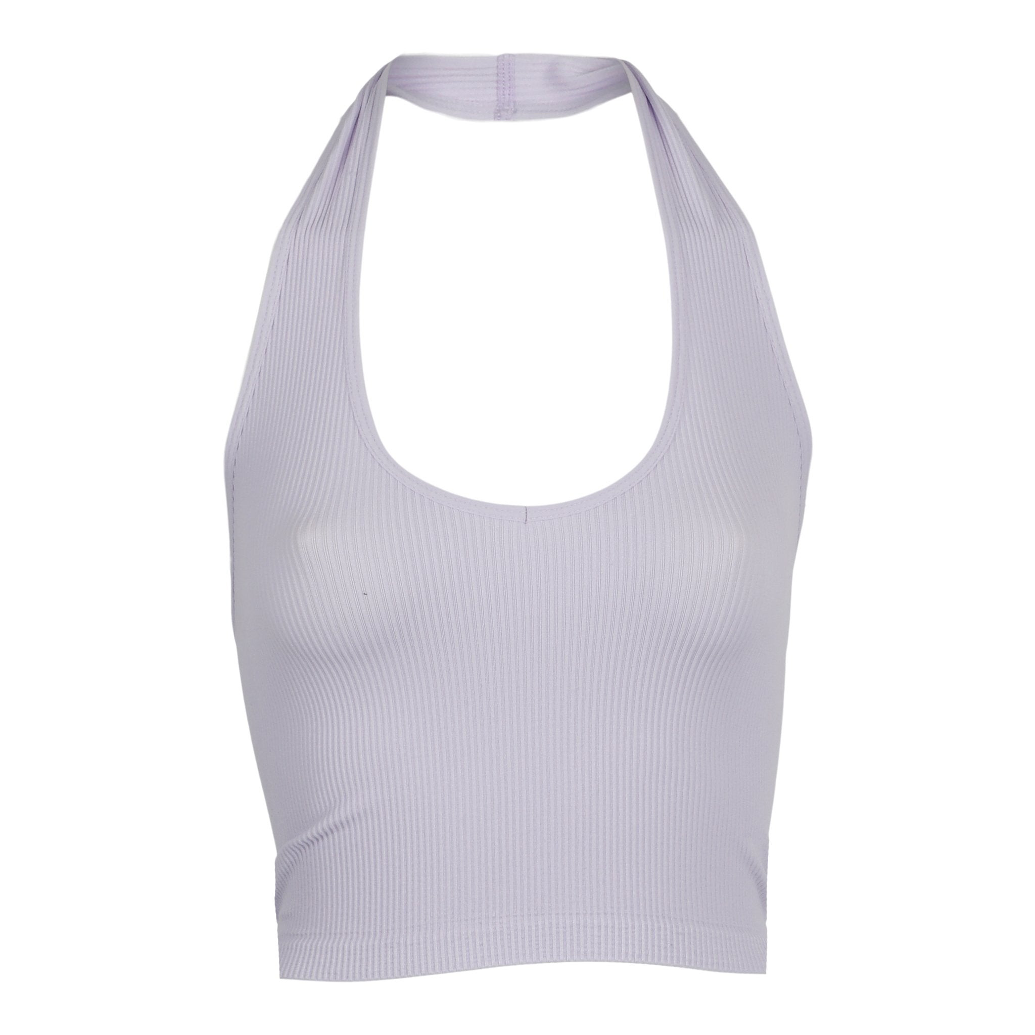 Ribbed Halter Top - Denny's