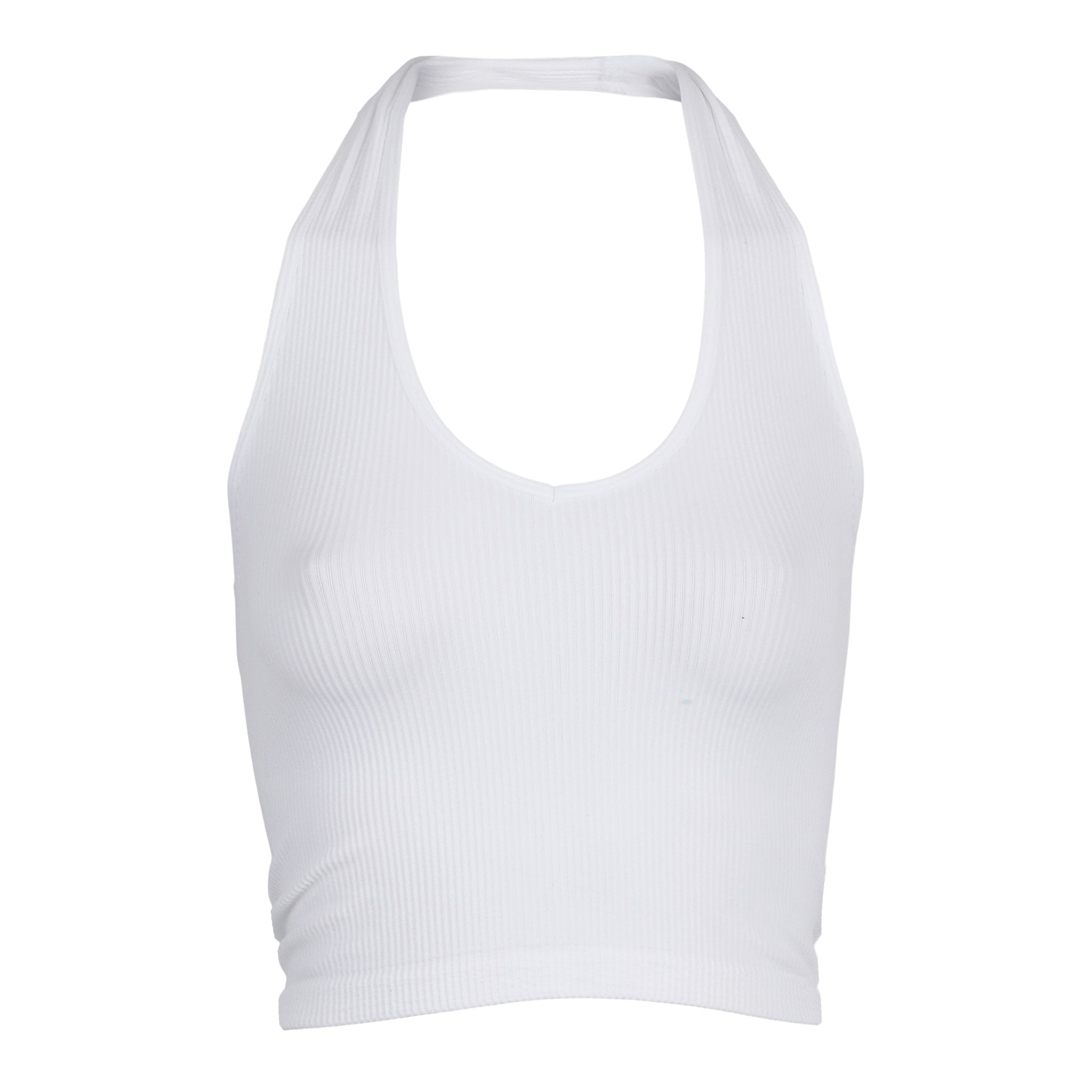Ribbed Halter Top - Denny's
